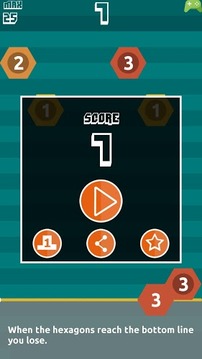 Hexa Blast: Hexagons and Ballz游戲截圖3