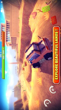 Zombie Offroad Safari游戲截圖1