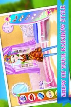 Rainbow Unicorn Food - Drink & Outfits游戲截圖2
