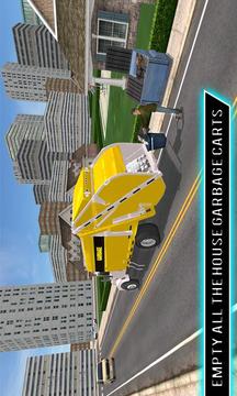 真正的城市垃圾車卡3D游戲截圖1