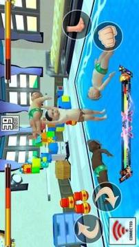 Kids World Tag Team Wrestling Ring Fighting游戲截圖2