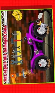 Quad Bike Repair Salon – Auto mechanic Workshop游戲截圖5