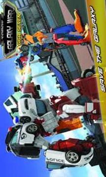 Giga Seven vs tritan Battle - TOBOT Transform游戲截圖3