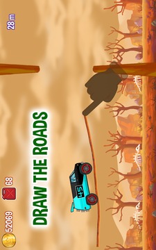 Road Draw - Hill Climb Race游戲截圖2