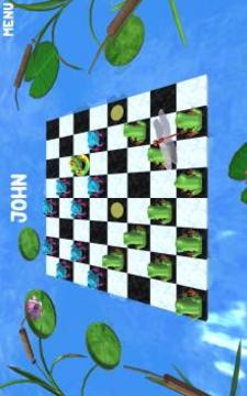 青蛙 跳棋的游戲截圖1