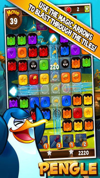 Pengle - Match penguin blocks游戲截圖2