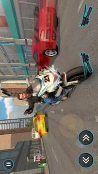 Wrong Way Moto Bike Highway Traffic Racer游戲截圖2