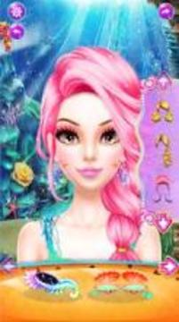 *♀? * princess Ariel Makeup : Mermaid spa game游戲截圖2