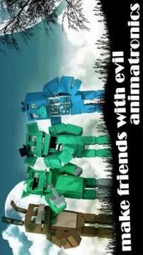 Addons and skins fnaf for mcpe游戲截圖1
