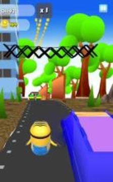 Subway Minion Surf Rush 3D游戲截圖1