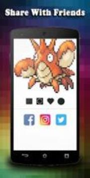 ? Pokees ? - Color Pixel by Number游戲截圖1