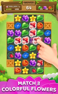 Flower Power Match游戲截圖1