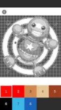 Color the Number - Kick the Buddy PixelArt游戲截圖3