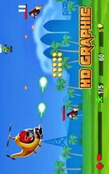 Hero Ranger Strike - Ranger Gunship Strike游戲截圖1