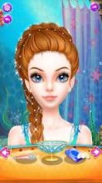 *♀? * princess Ariel Makeup : Mermaid spa game游戲截圖3