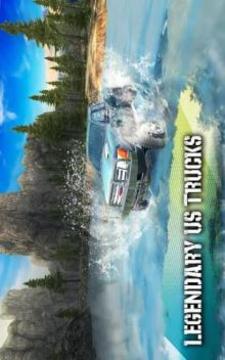 US Truck Offroad: 6x6 Rock Crawl Driving Simulator游戲截圖3
