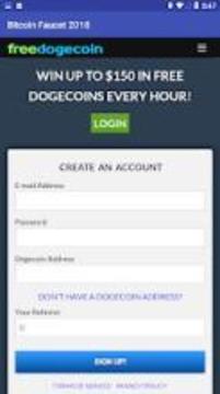 Free Bitcoin Faucet 2018游戲截圖4