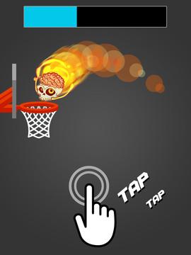 Dunk Hit Basketball游戲截圖1