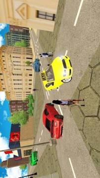 Crazy Car Taxi Game: 3D Car Simulator 2018游戲截圖4