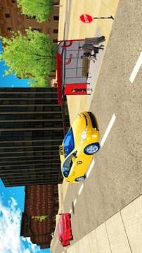 Crazy Car Taxi Game: 3D Car Simulator 2018游戲截圖5