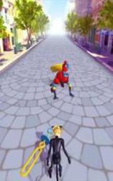 Miraculous Ladybug super game run Adventure游戲截圖2