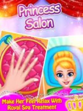 Beauty Princess Makeup Salon - Girl Fashion game游戲截圖5