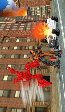 Angry Robot Bull Attack:Robot Fighting Bull Games游戲截圖3