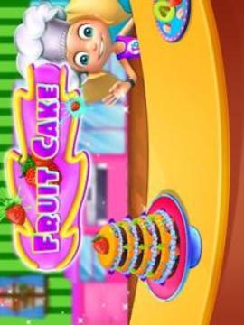 Fruit Cake Cooking & Decoration - Fruit Cake Chef游戲截圖4
