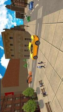 Crazy Car Taxi Game: 3D Car Simulator 2018游戲截圖2