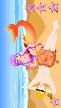 Mermaid Lover In Beach游戲截圖2