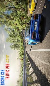 Racing car traffic pro 2018游戲截圖3
