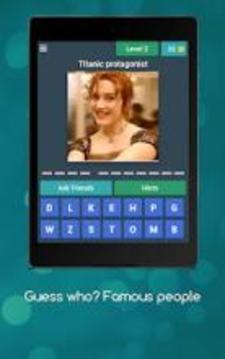 Guess who? Famous people游戲截圖4