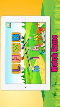 ABC 123 Kids Game - Vocab Phonics Tracing Spelling游戲截圖2
