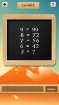 Maths Puzzles With Answers - Brain Puzzle游戲截圖1