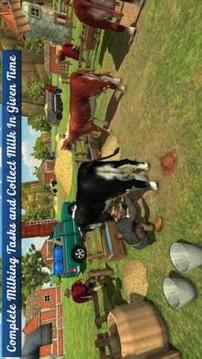 City Milk Transport Simulator: Cattle Farming游戲截圖4