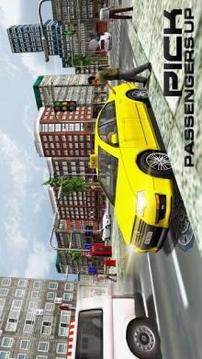 Crazy Taxi Driver Simulator-Taxi Game Sim游戲截圖3