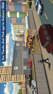 City Milk Transport Simulator: Cattle Farming游戲截圖1