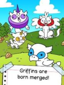 Griffin Evolution - Merge and Create Legends!游戲截圖4
