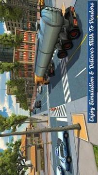 City Milk Transport Simulator: Cattle Farming游戲截圖2