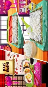 Rainbow Unicorn Sushi Maker! DIY Cooking Game游戲截圖3