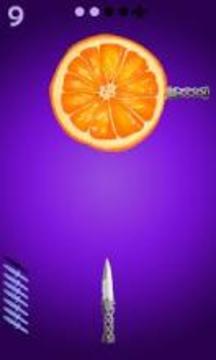 Flippy Knife Hit Challenge - Ninja Fruit Game游戲截圖5