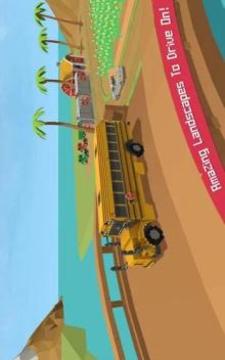 School Bus Simulator: Blocky World游戲截圖3