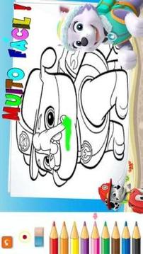 Pintar Patrulha Canina游戲截圖2