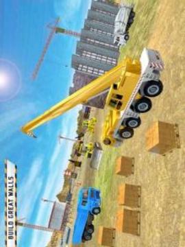 US Army Security Border Wall Construction Sim游戲截圖4