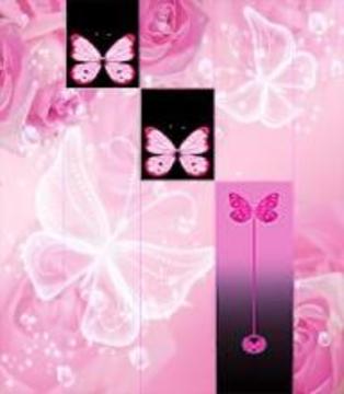 Butterfly Pink Piano Tiles游戲截圖1