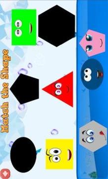Kids Smiley Shapes Learning游戲截圖1