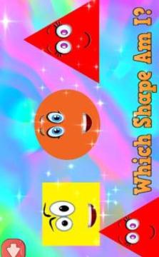 Kids Smiley Shapes Learning游戲截圖5