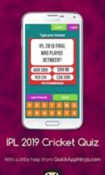 IPL 2019 Cricket Quiz - Indian Premier League游戲截圖5