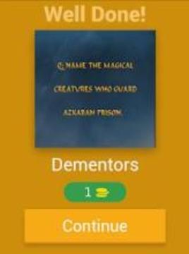 HARRY POTTER TRIVIA FREE QUIZ GAME OF HARRY POTTER游戲截圖2