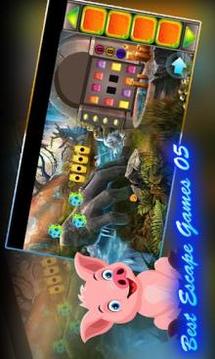 Best Escape Games 05- Blue Monster游戲截圖2